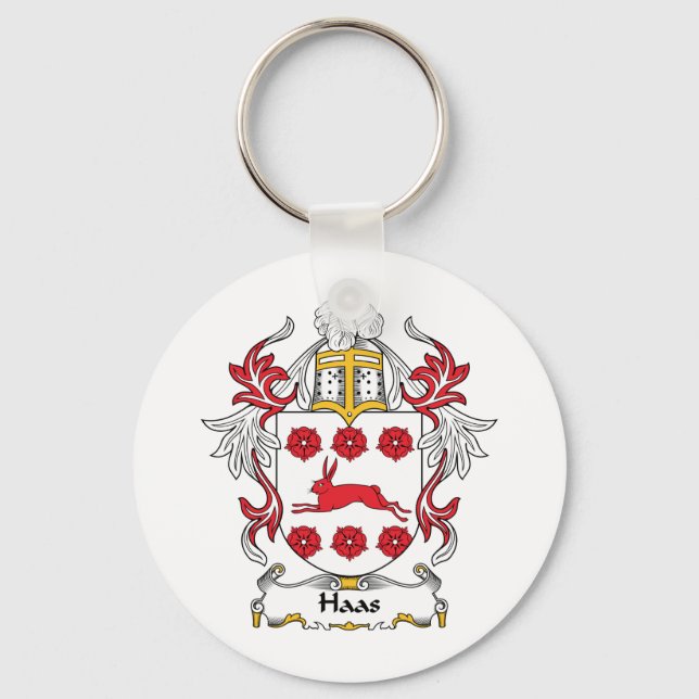 Porte-clés Haas Family Crest (Recto)
