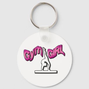 Porte-clés Habillement de fille de gymnase