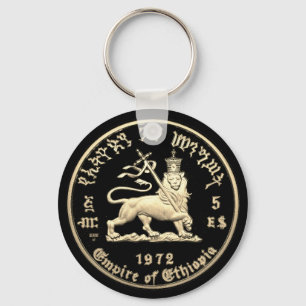 Porte-clés Haile Selassie - Empire d'Éthiopie - HIM Tanktop