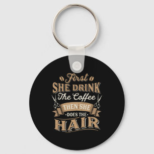 Porte-clés Hairstylist Hairdresser Gift