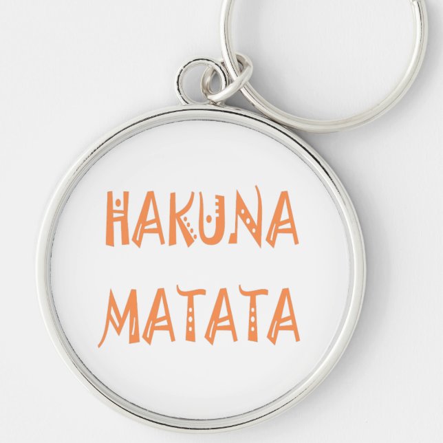 Porte-clés Hakuna Matata (Devant)