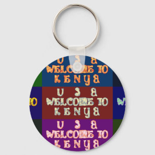 Porte-clés Hakuna Matata Bienvenue au Kenya.png