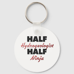 Porte-clés Half Hydrogeologist Half Ninja