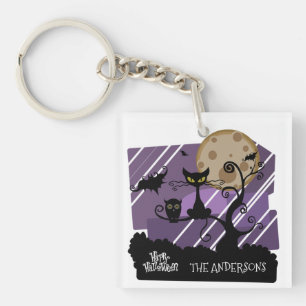 Porte-clés Halloween a personnalisé le porte - clé de don