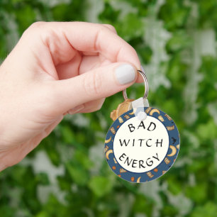 Porte-clés Halloween céleste Bad Witch Energy