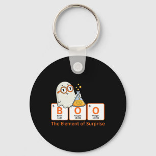 Porte-clés Halloween Chimie Boo L'Élément De Surprise Cu