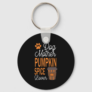 Porte-clés Halloween Dog Mother and Pumkin Spice Birthday