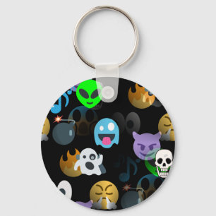 Porte-clés halloween emojis