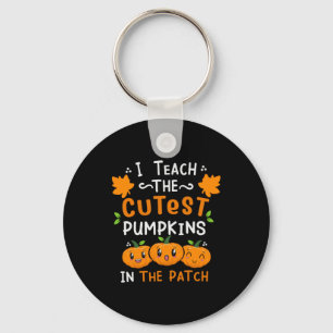 Porte-clés Halloween Enseignant Cutest Citrouille Anniversair