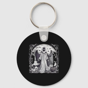 Porte-clés Halloween fantôme Éffrayant effraction cimetière I
