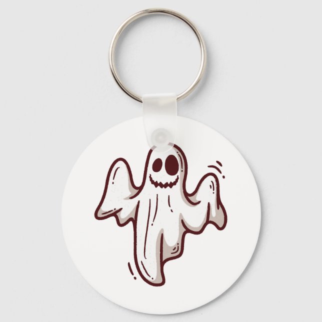 Porte-clés Halloween ghost (Recto)