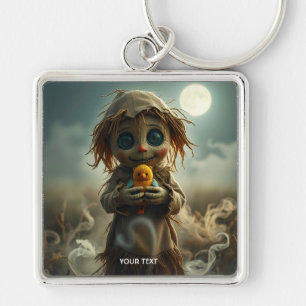 Porte-clés Halloween Imaginaire mignonne lune moon carecrow