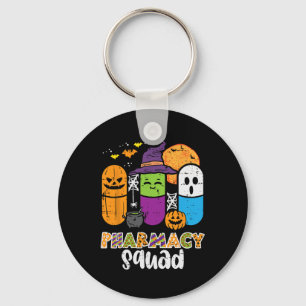 Porte-clés Halloween Pharmacy Squad PIlls Costume Pharmaciste