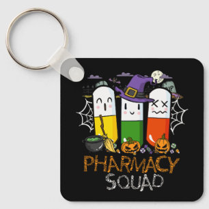 Porte-clés Halloween Pharmacy Squad PIlls Costume Pharmaciste