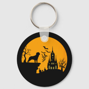 Porte-clés Halloween Rottweiler