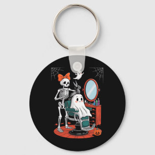 Porte-clés Halloween Skeleton Coiffeur coiffeur