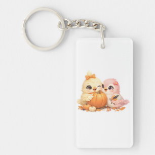 Porte-clés Halloween Spooky Bird Friends