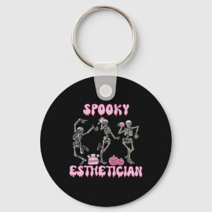 Porte-clés Halloween squelette Thérapie de la peau Esthétique