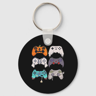 Porte-clés Halloween Squelette Zombie Contrôleurs de jeu mama