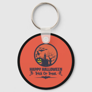 Porte-clés Halloween Tricoter Ou Traiter