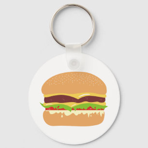 Porte-clés hamburger