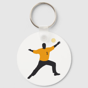 Porte-clés handball goal keeper