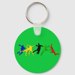 Porte-clés Handball joueurs été jeux porte - clé
