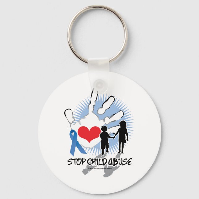 Porte-clés Handicap pour enfants maltraités (Recto)