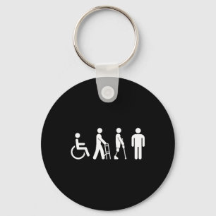 Porte-clés Handicap Pride Mois Avocat Don Différent Abi