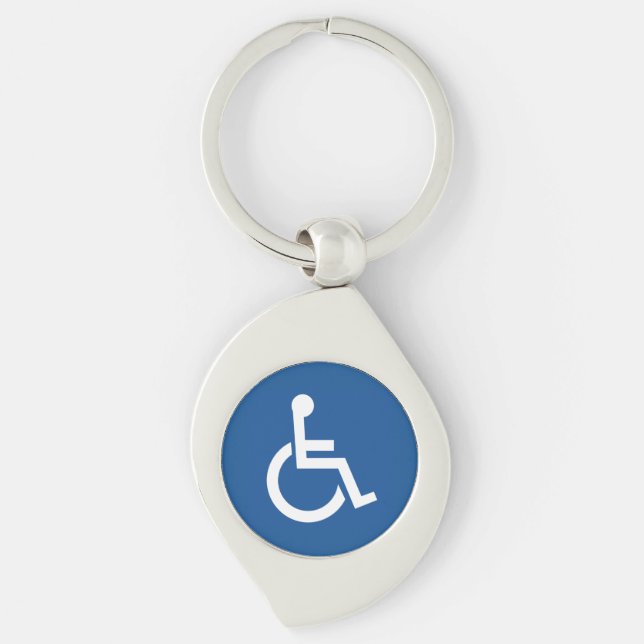 Porte-clés Handicapé (Devant)