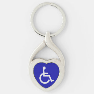 Porte-clés Handicapés handicapés