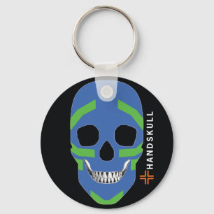 Porte-clés HANDSKULL Nomad, Happy skull, Nomad flag