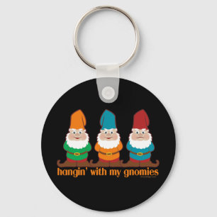 Porte-clés Hangin avec mon noir de Gnomies