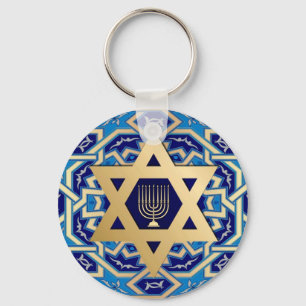 Porte-clés Hanoukka/porte - clés cadeau de Chanukah