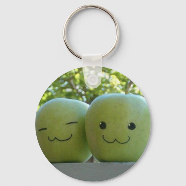 Porte-clés Happy apples (Recto)