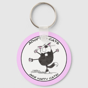 Porte-clés Happy Dance Cat