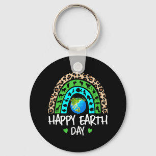 Porte-clés Happy Jour des terres Rainbow mignonne Earth Lover