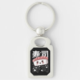 Porte-clés Happy Kawaii Sushi Japonais Alimentation Lover Cad