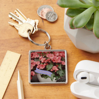 PORTE-CLÉS HAPPY MOTHER'S DAY KEY CHAIN /LARGE,SQUARE