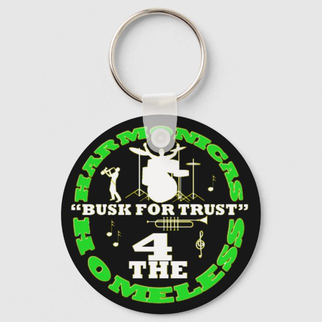 Porte-clés Harmonicas pour les sans-abri (Recto)
