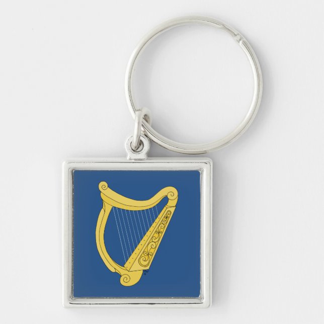 Porte-clés Harpe irlandaise (Devant)