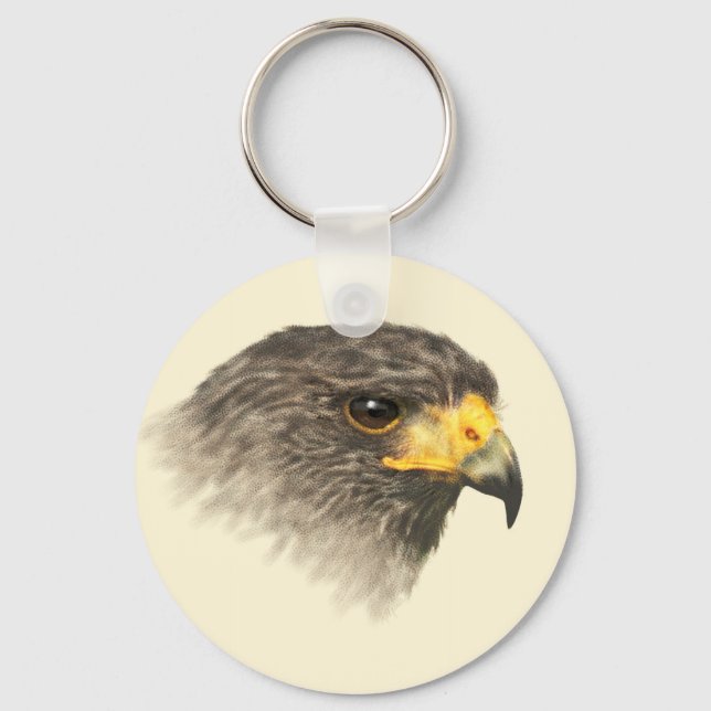 Porte-clés Harris Hawk - Mélange Moyen (Recto)