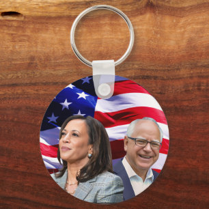 Porte-clés Harris Waltz 2024 - Kamala Harris Tim Waltz
