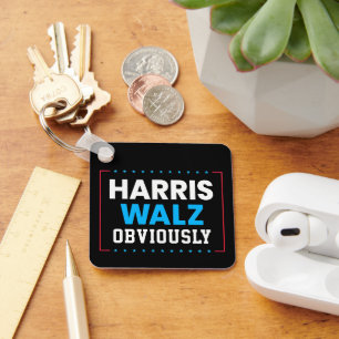 Porte-clés Harris Walz Évidemment