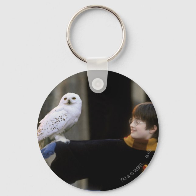 Porte-clés Harry et Hedwig 3 (Recto)