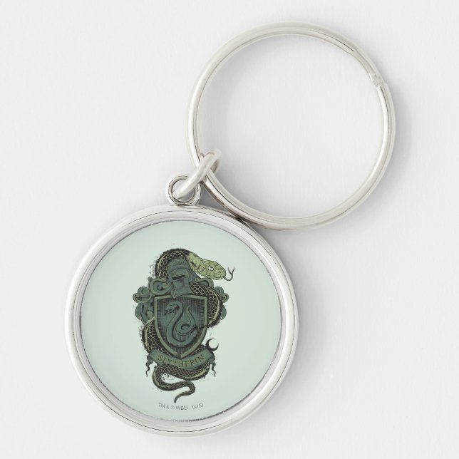 Porte-clés Harry Potter | Blason de Serpentard (Devant)