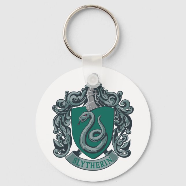 Porte-clés Harry Potter | Slytherin Crest Green (Recto)