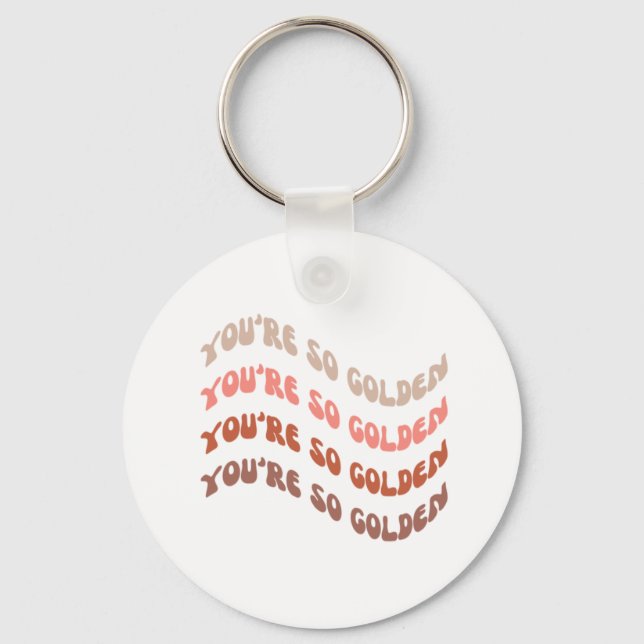 Porte-clés Harry styles Golden (Recto)