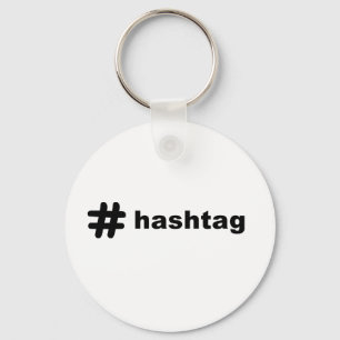 Porte-clés # hashtag