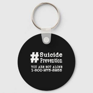 Porte-clés Hashtag sur la prévention du suicide _ Sensibilisa